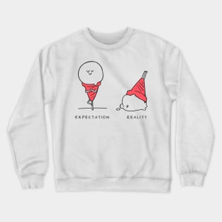 Ice Cream Yoga First Time Crewneck Sweatshirt